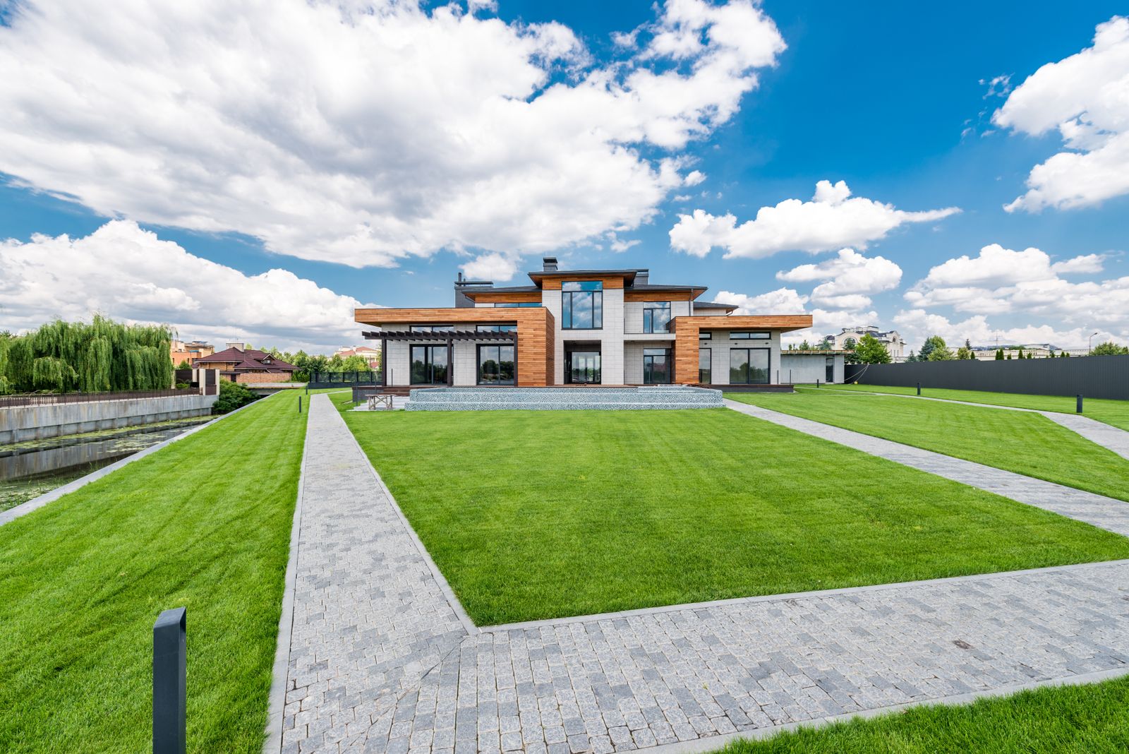 Brick two-story facing the park in Central Park at 8745 E 35th Ave, Denver, CO 80238